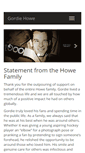 Mobile Screenshot of gordiehowe.com