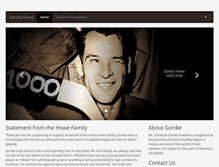 Tablet Screenshot of gordiehowe.com